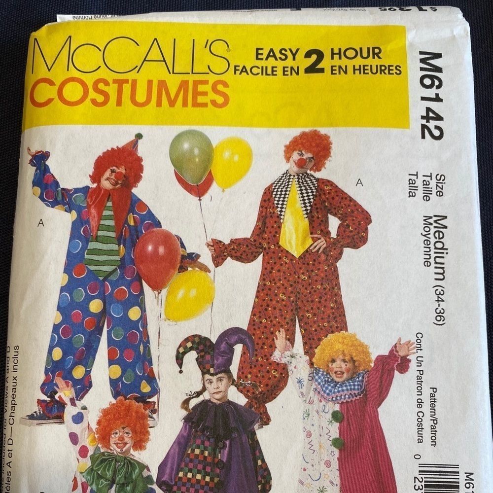 McCalls sewing pattern